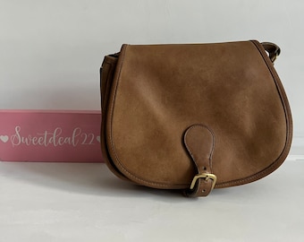 RARE COLOR - Excellent Condition Vintage Coach Saddle Bag 9851 - Etsy