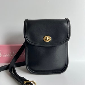 Vintage Coach Small Sidepack Shoulder Bag