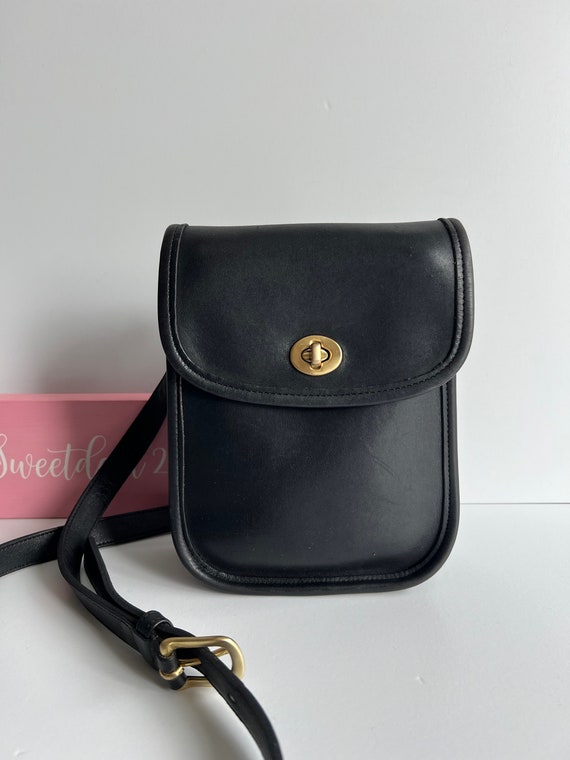 Vintage Coach Small Sidepack Shoulder Bag - Etsy