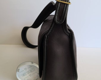 未使用級 vintage coach old 黒 フラップ 未使用級 vintage coach old 黒 フラップ