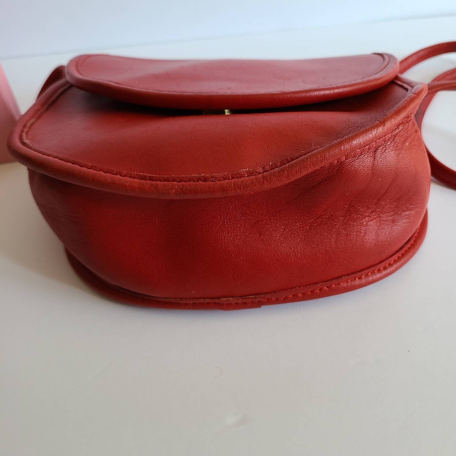 Vintage Coach Original Red Casey Bag - Etsy