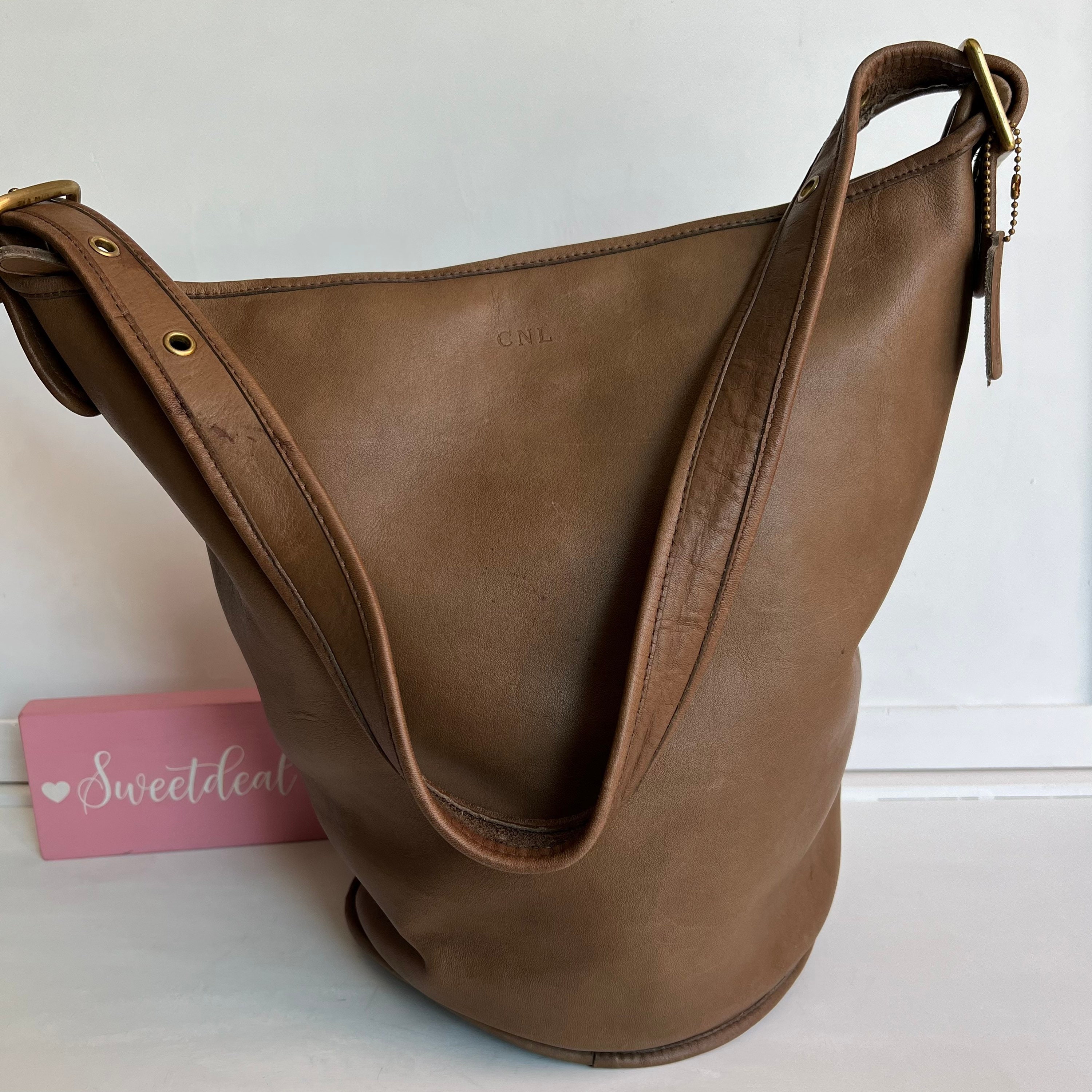Vintage Coach NYC Duffle Bag - Etsy Vintage Coach NYC Duffle Bag - Etsy