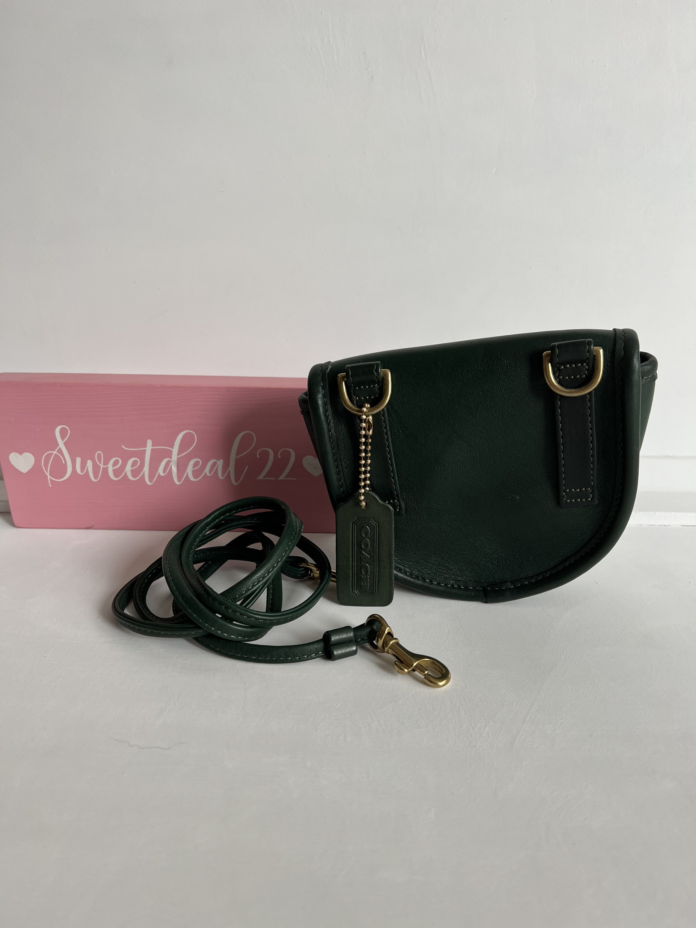 Vintage Coach Original Green Mini Belt Crossbody Bag - Etsy Vintage Coach Original Green Mini Belt Crossbody Bag - Etsy