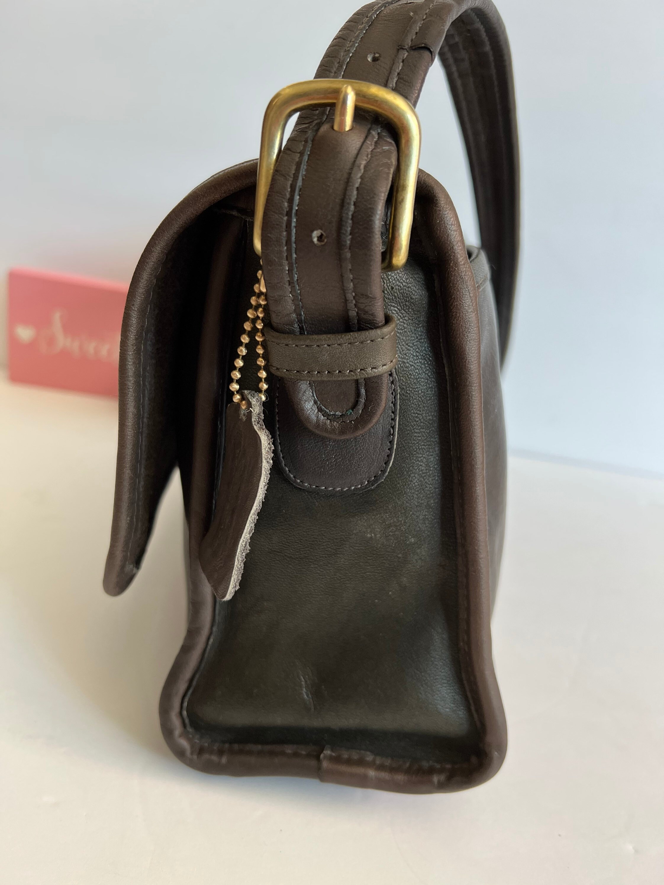 Vintage Coach NYC Gray Spectator Shoulder Bag - Etsy