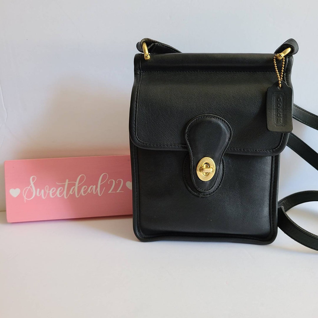 Vintage Coach Change Purse Black がま口 Vintage Coach Coin Pouch Bag Talks!! Vintage Leather SLGs