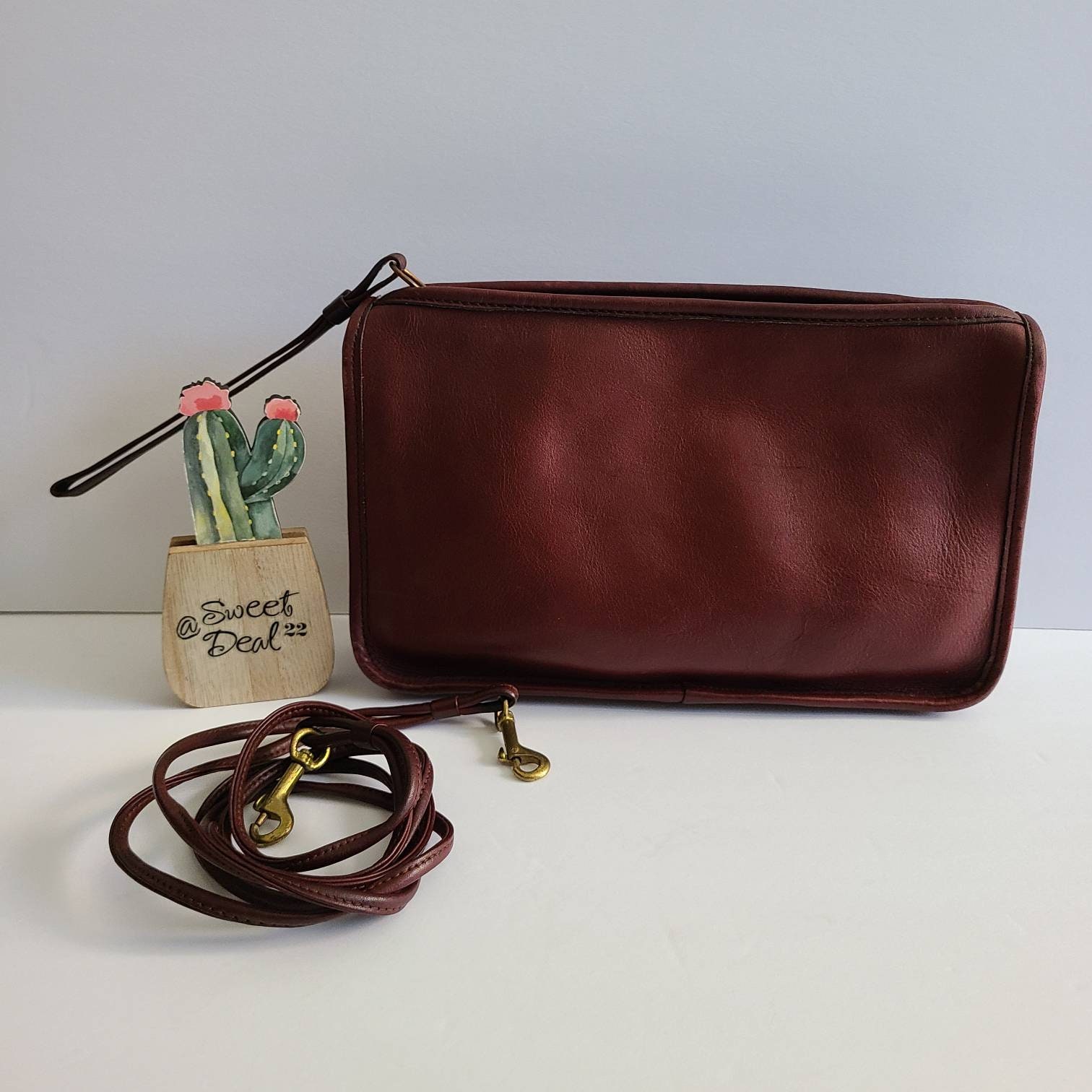 Coach | Bags | Vintage Coach Orange Leather Wristlet Clutch Bag | Poshmark