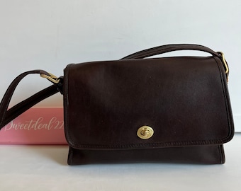 Vintage Coach Station Bag Taupe 5130 - Etsy