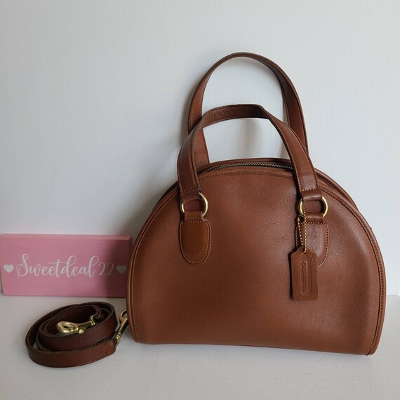 Vintage Coach British Tan Chadwick Satchel Etsy Ireland