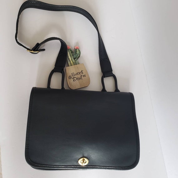 Vintage Coach Original NYC Suspender Shoulder Bag