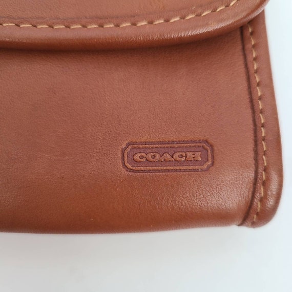 Coach Multifunction Purse Keychain Wallet British Tan 