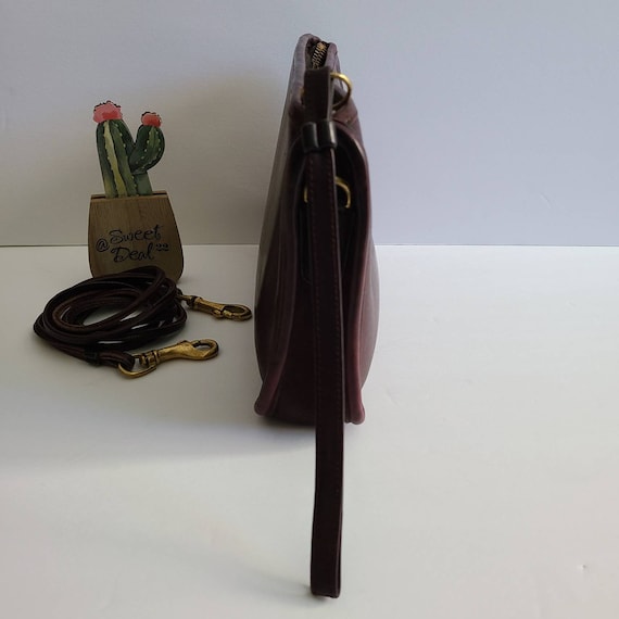 Vintage Coach Original NYC Burgundy Wine Leather … - image 2