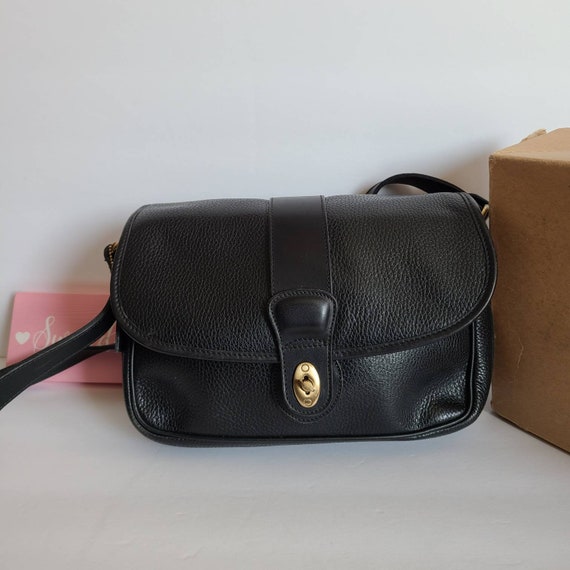 Vintage Coach Black Glenwood Shoulder Bag - image 1