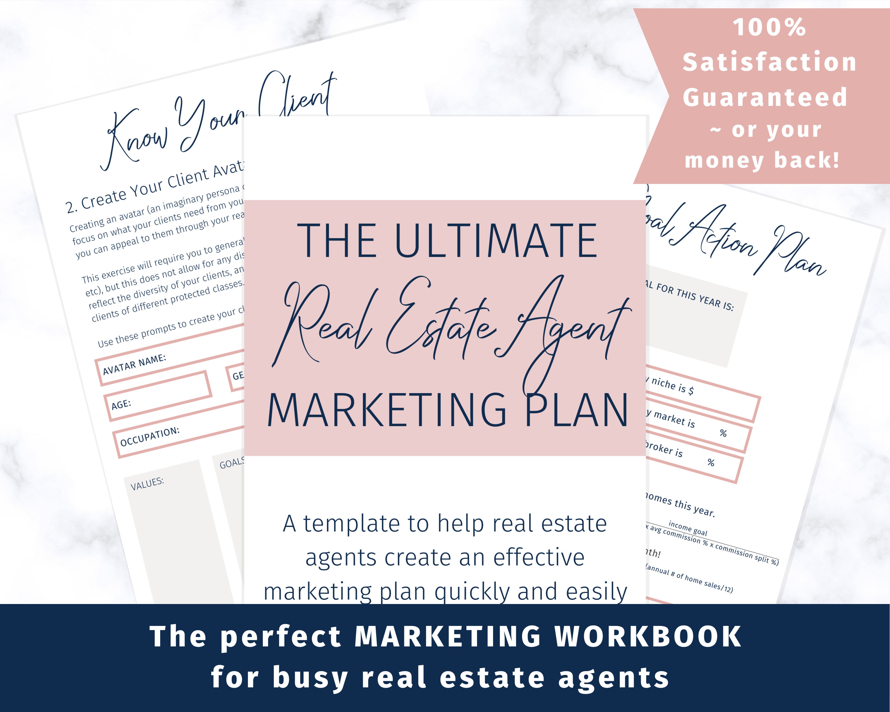 The Ultimate Real Estate Agent Marketing Plan A Workbook To Etsy Canada