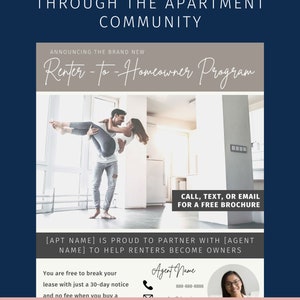 The Complete Renter-to-Homeowner Program: All real estate marketing materials in customizable Canva templates for agents to reach buyers image 5