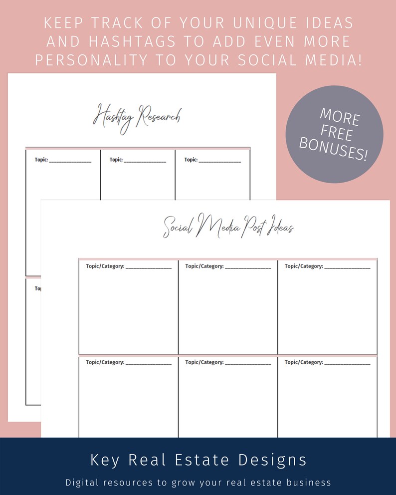 The Ultimate Real Estate Social Media Calendar A done-for-you real estate social media calendar, specifically for real estate agents image 5