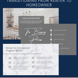 The Complete Renter-to-Homeowner Program: All real estate marketing materials in customizable Canva templates for agents to reach buyers image 6