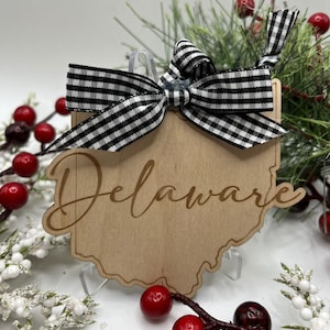 Ohio Christmas ornament, Ohio state Christmas ornament, Merry Christmas ornament, Ohio city ornament, custom Ohio ornament