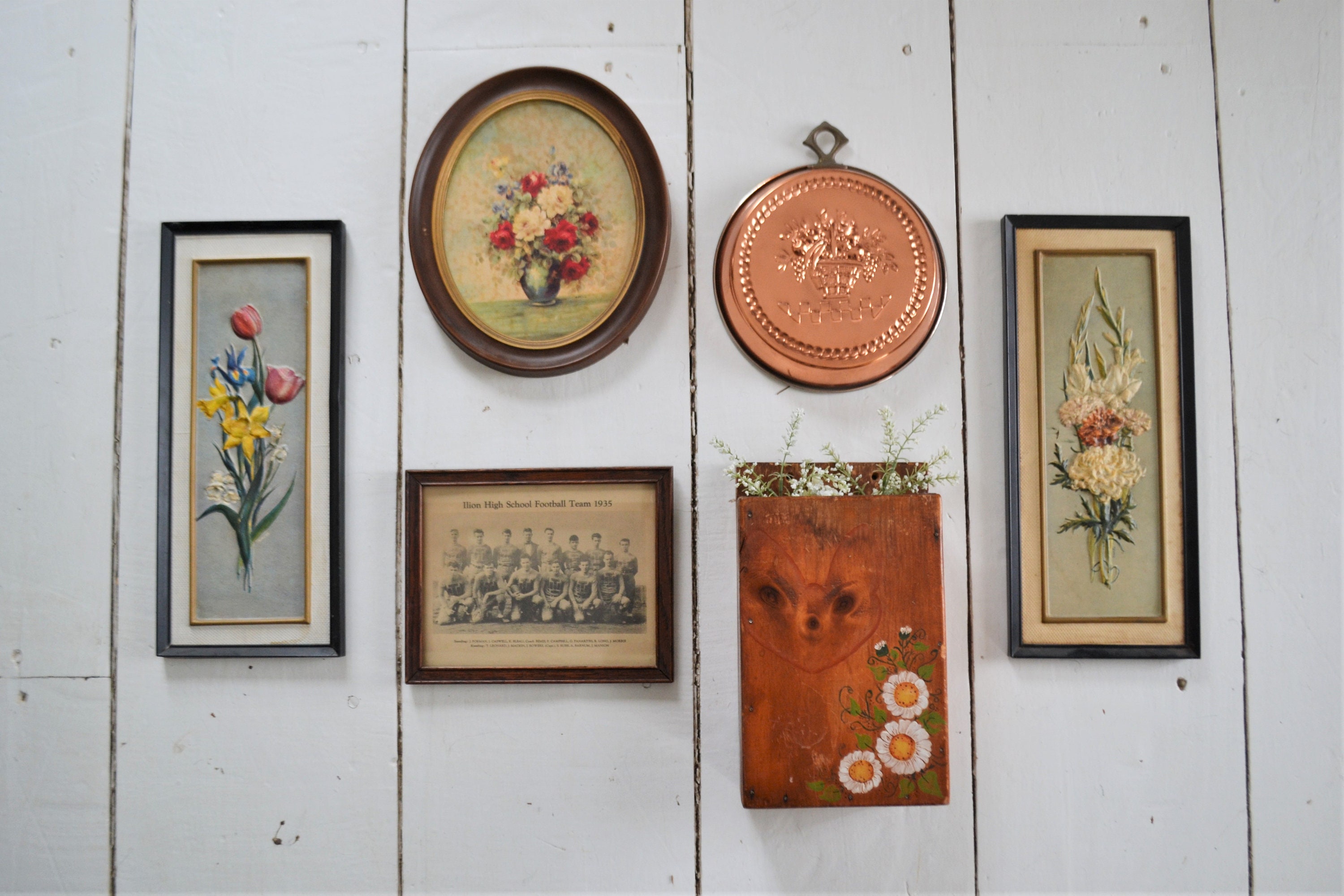 Vintage Handmade Wall Hanging Box Etsy