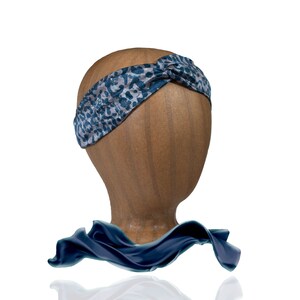 Criss Cross Mulberry Silk Headbands, Silk Accessories, Headband, Natural Silk, Cute Headbands, Natural Silk, 100% Silk image 4