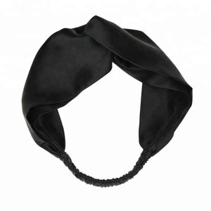Criss Cross Mulberry Silk Headbands, Silk Accessories, Headband, Natural Silk, Cute Headbands, Natural Silk, 100% Silk image 5