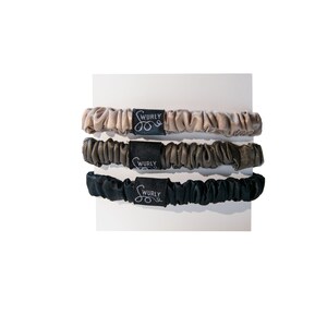 Silk Hair Bands skinny image 5