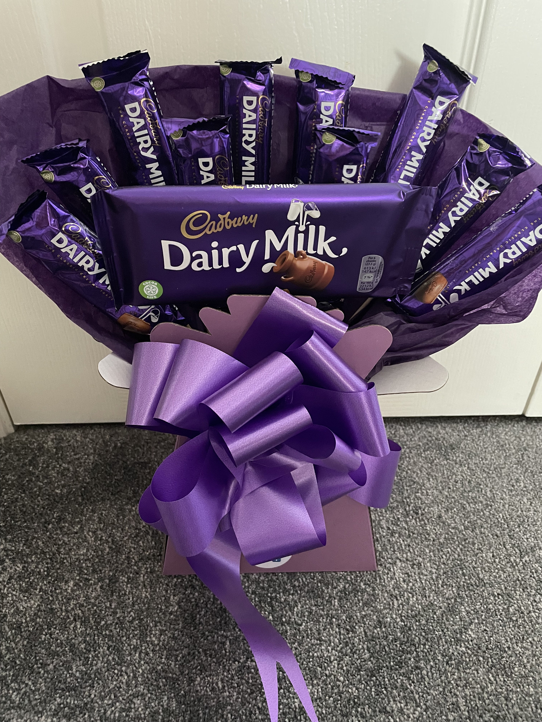 DIY Chocolate Bouquet, Cadbury Dairy Milk Bouquet