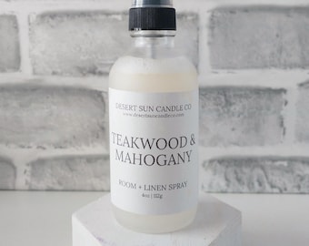 Teakwood and Mahogany Room Spray