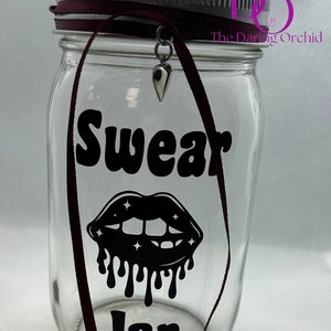 Swear jar, cuss bank, potty mouth bank