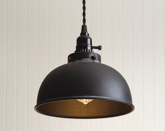 kitchen dome pendant lighting