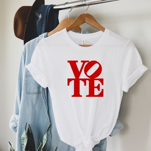 Vote Shirt, Vote Graphic Tee, Biden Shirt, Elections Shirt, Voting Shirt, Vote T-Shirt for Unisex cut, 2024 Election Shirt, Politics T-Shirt
