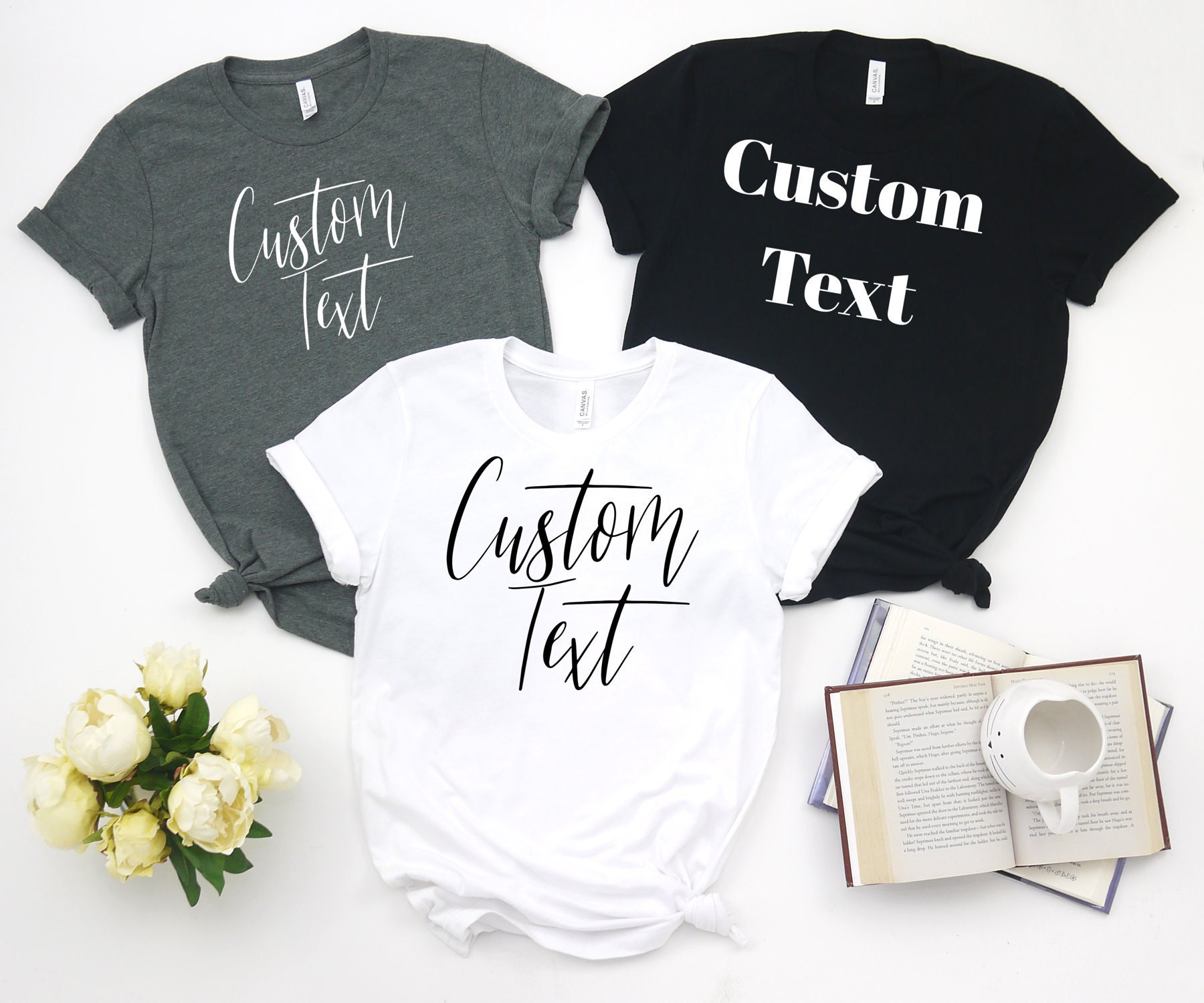Personalized T-shirt Custom T-Shirts 