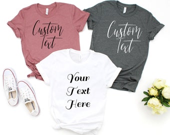 Personalized T-shirt, Custom T-Shirts, Custom Shirt, Personalized Shirt, Custom Shirt Printing, Custom Shirt for Women, Custom Shirt for Men