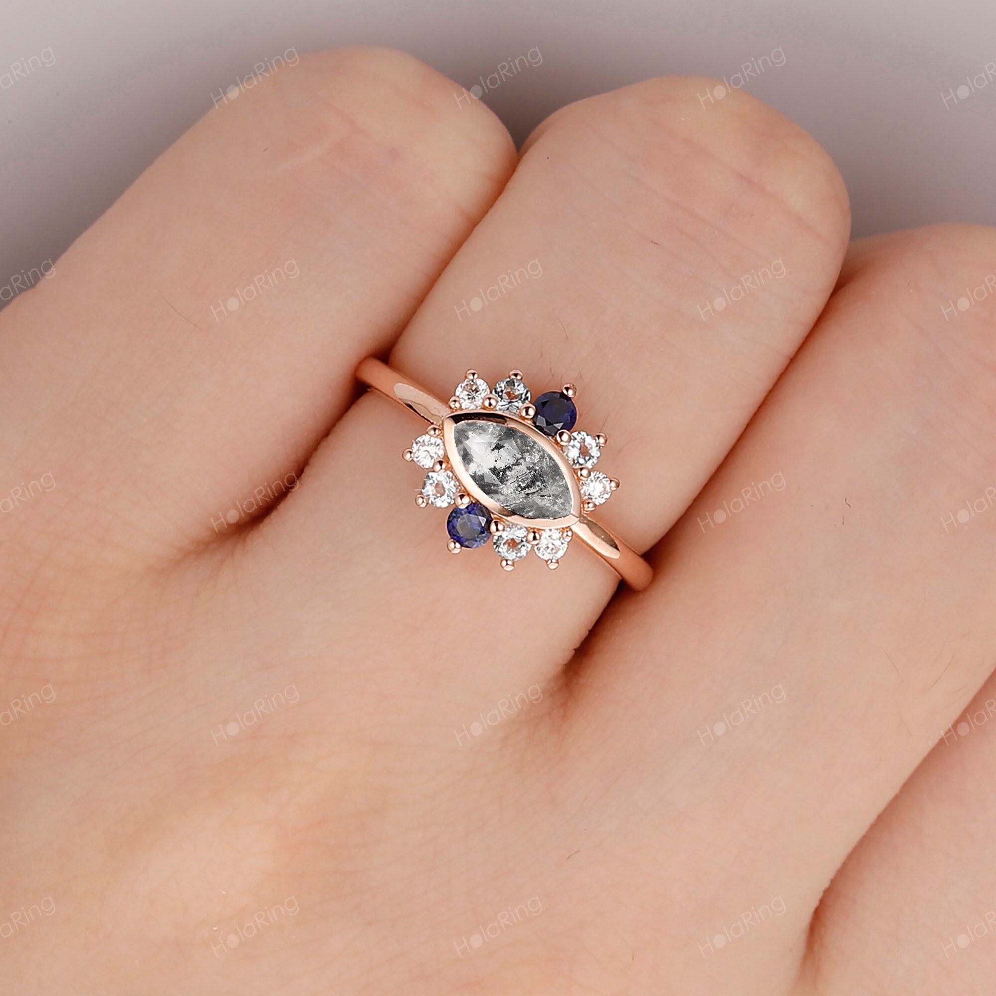 Galaxy 5 Diamond Ring 11号 dress a dress Galaxy Diamond Rings – Eliza Page