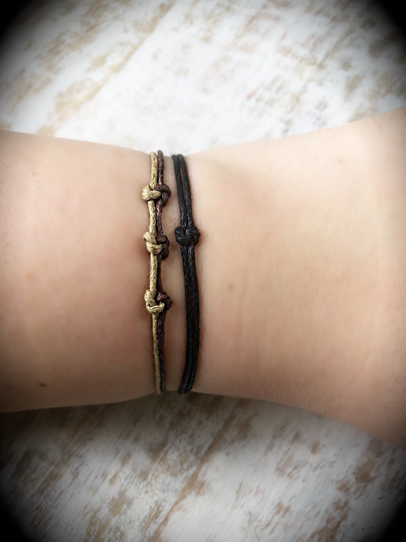 BEST FRIEND BRACELET Bff String Bracelet Skinny Bracelet Etsy