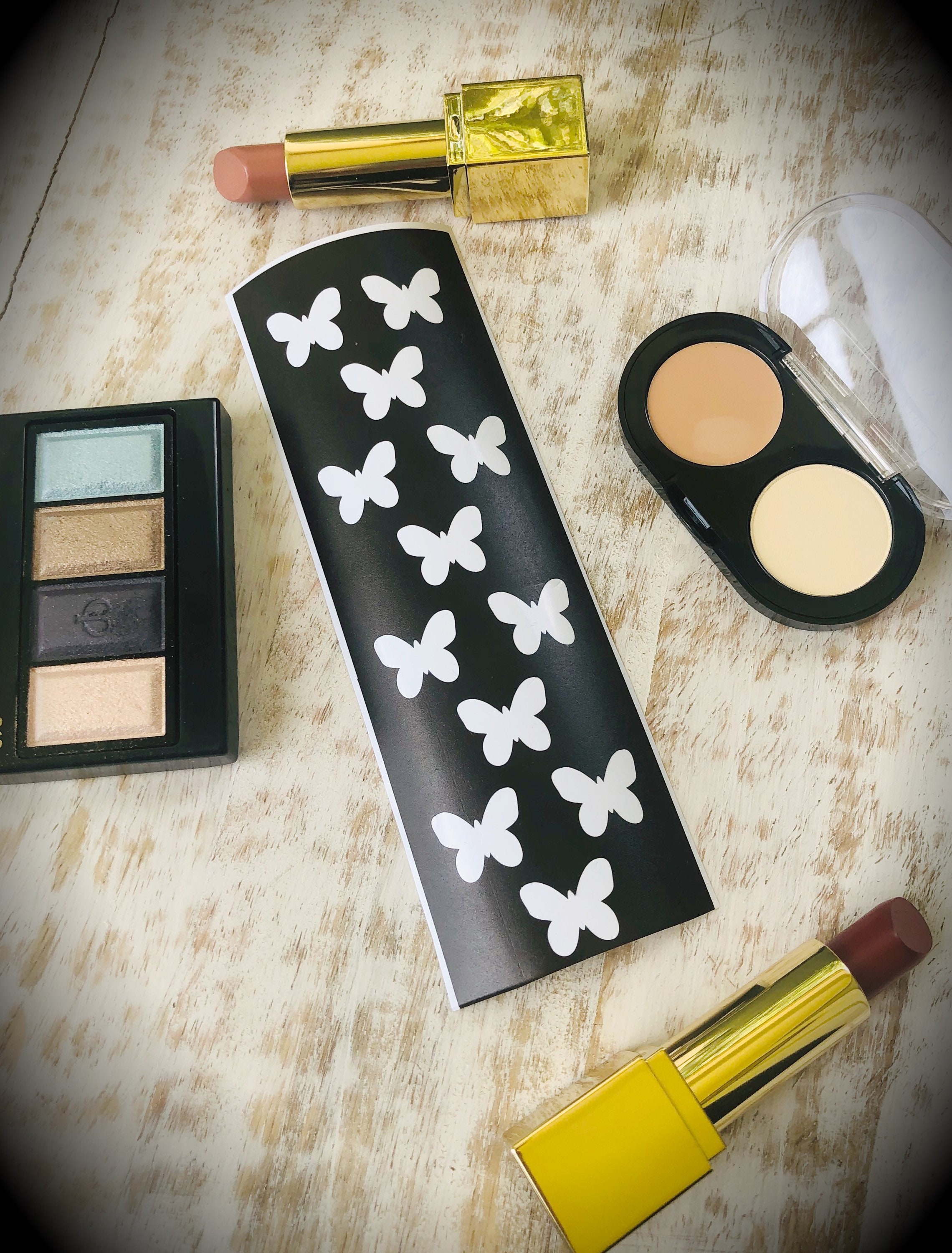 MAKEUP STENCIL STICKERS Pack of 3 Swatch Stencils Eye Etsy UK