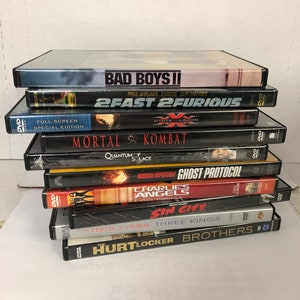 Action Dvd Movies - Etsy