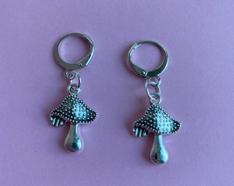 Mushroom earrings