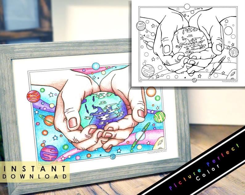 Coloring Page the Creation Genesis Old Testament Bible LDS Gospel