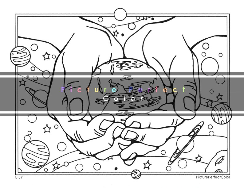 Coloring Page the Creation Genesis Old Testament Bible LDS Gospel ...