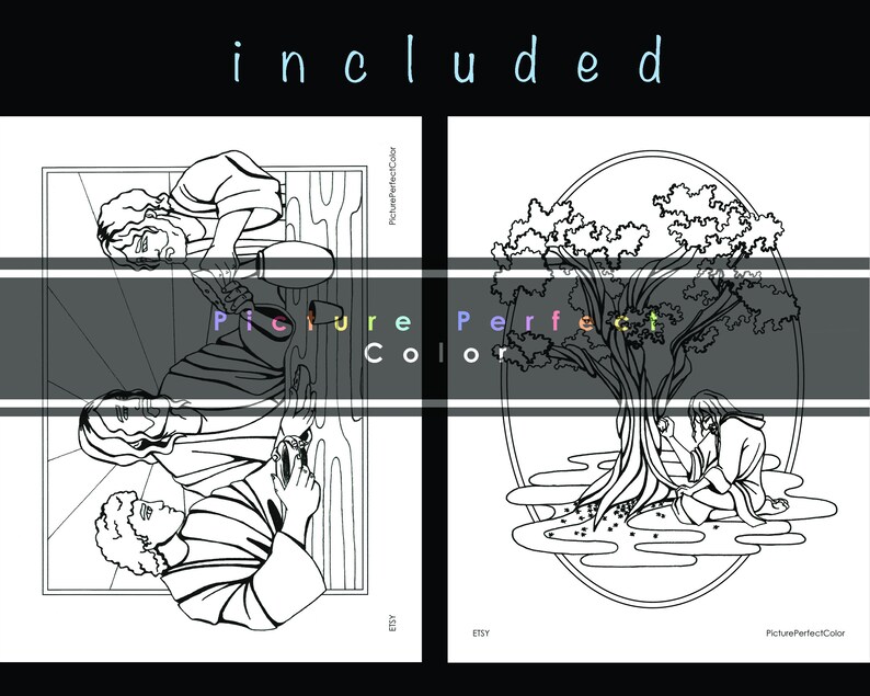 New Testament Coloring Pages Colouring Activity Bundle Jesus Etsy