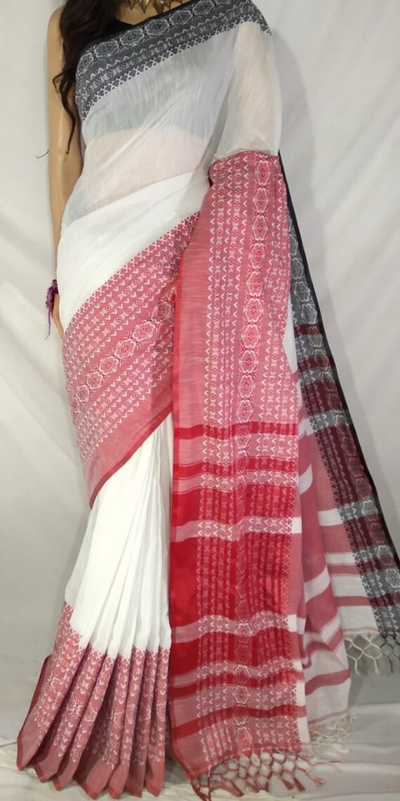 Cotton saree top dress pattern