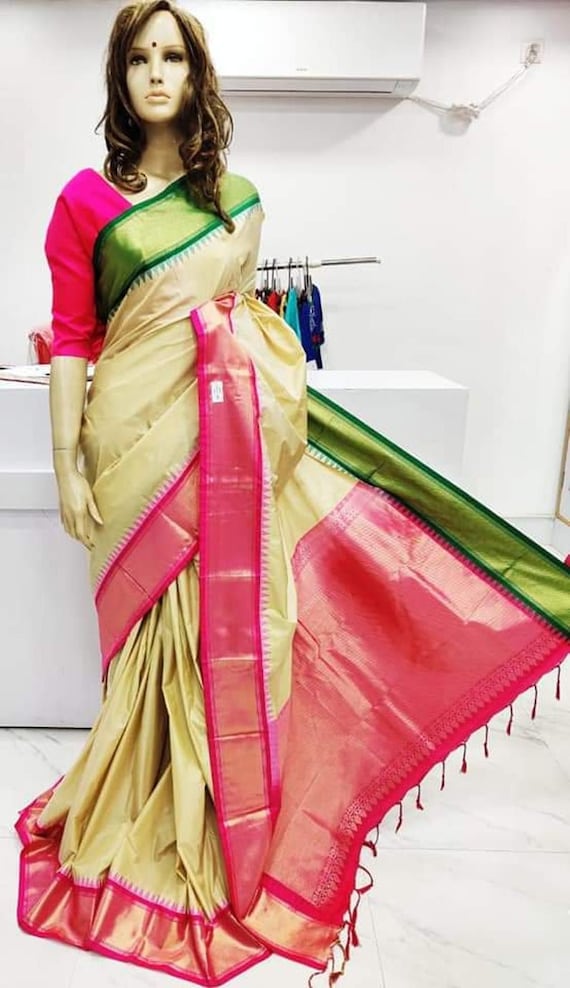 ganga jamuna border saree