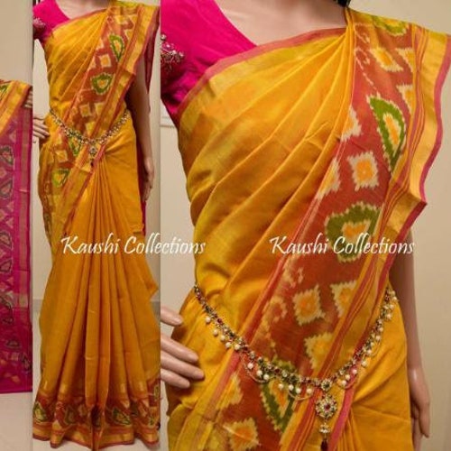 Ikkat Saree Pochampalli Uppada Saree Pattu Sari Free Shipping Sarees Uppada Sari Blouse Indian Gift Wedding shops Saree Women Bridal Saree Gifts