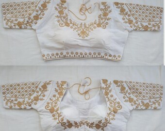 white blouse for wedding