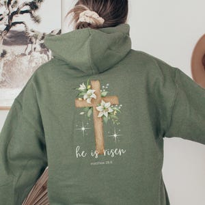 Leeg graf, hij is verrezen Shirt Yeshua Wapenrusting van God Vrucht van de geest God is goed Shirt Not Today Satan Come Follow Me Daughter of the King