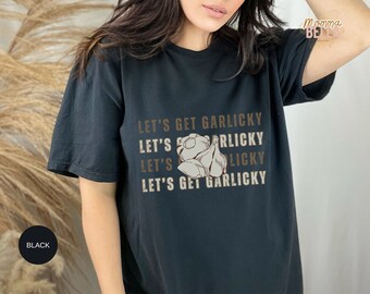Vampire Shirt Garlic Cooking Shirt Pasta Shirt Chef Shirt Punny Shirt Weirdcore Vegetable Shirt Cooking Tshirt Indoor Garden Shirt Onion