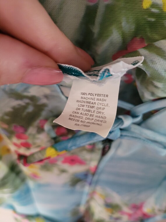 1970's Floral Jumpsuit - image 5