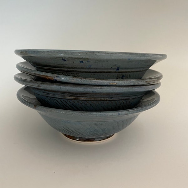 Set of 4 Pottery Bowls