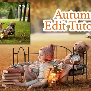 TUTORIAL Autumn Edit. Portraiture, moody, classy, easy to follow, step by step TUTORIAL (Eng & PL)