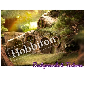 Hobbiton-magical-fairy-rainbow - DIGITAL BACKGROUND - mkcp